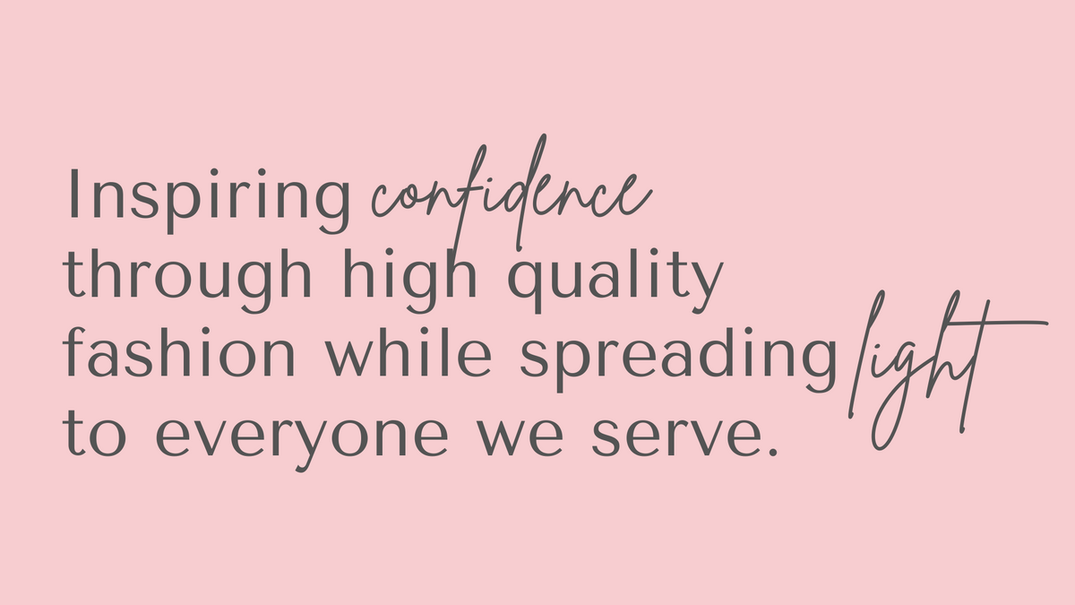 ADALYNN GRACE BOUTIQUE MISSION STATEMENT