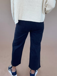 Judy Blue Navy Cropped Jeans
