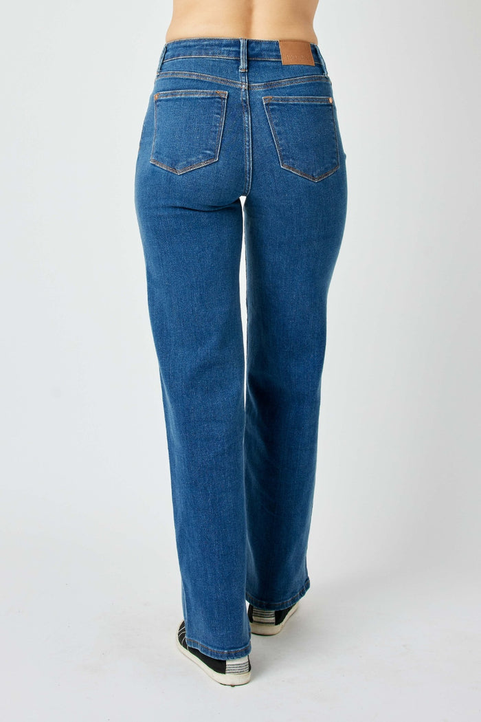Judy Blue Full Size High Rise Straight Jeans