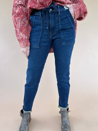 Judy Blue Dark Denim Joggers