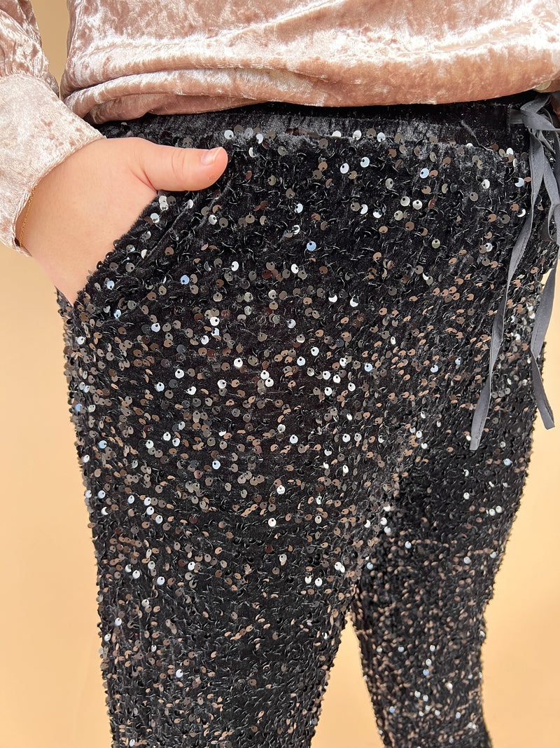 The Betty Sequin Jogger