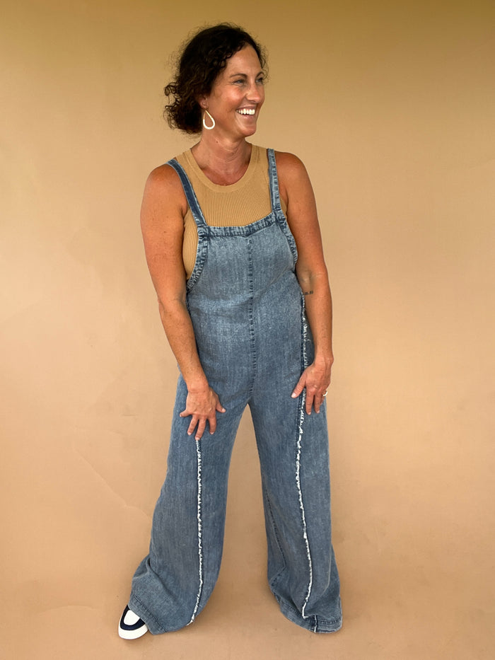 The Matilda Denim Overalls