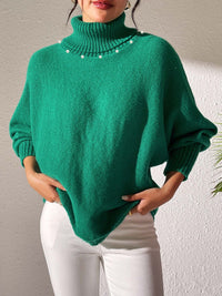 Turtleneck Long Sleeve Sweater