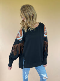 The First Down Sequin Top
