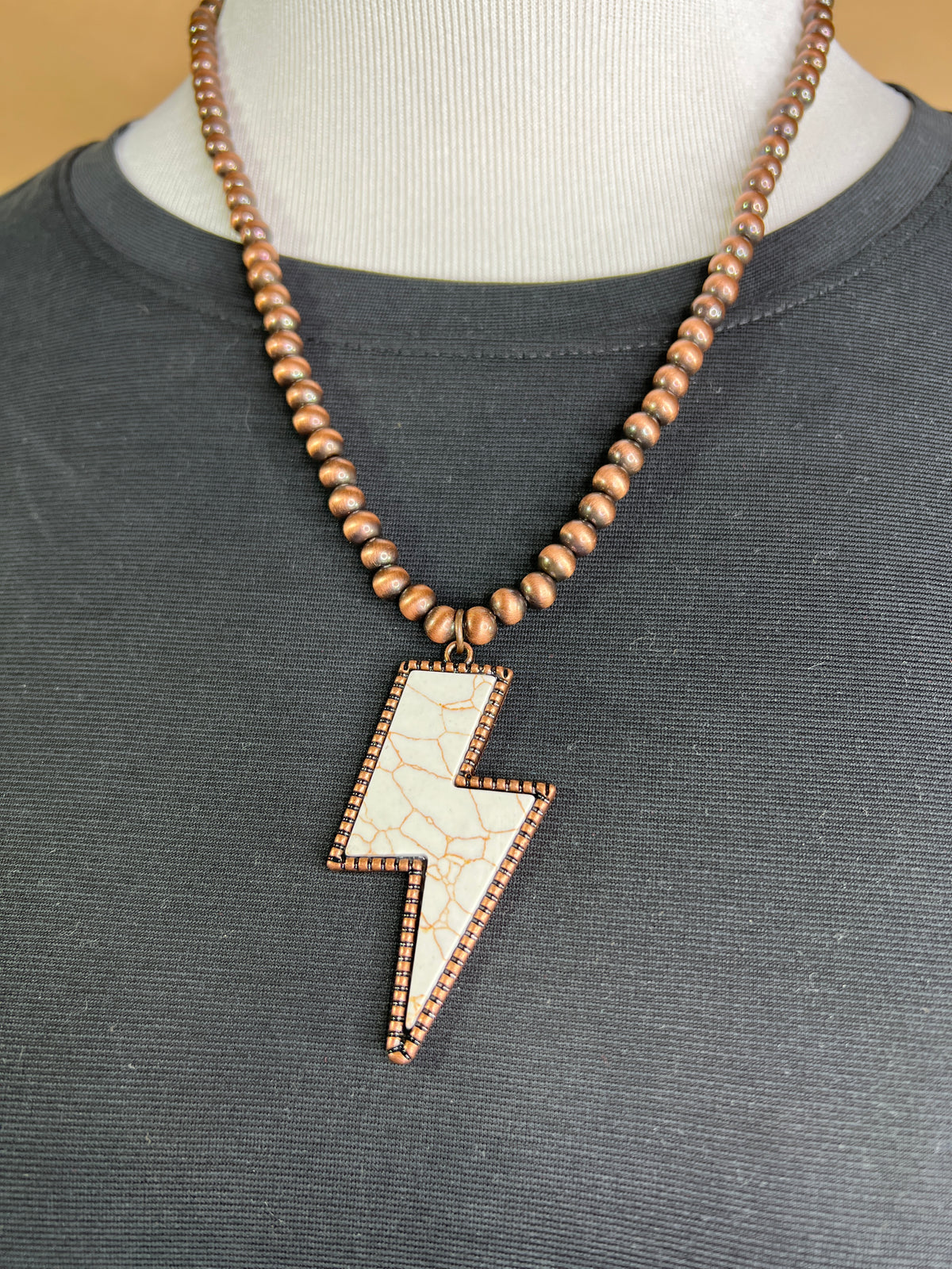 Bolt Statement Necklace