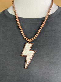 Bolt Statement Necklace
