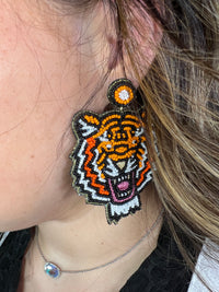 Tiger Town Earrings