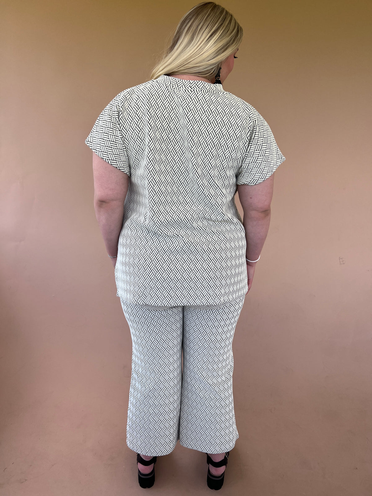 The Anna Patterned Two-Piece Set