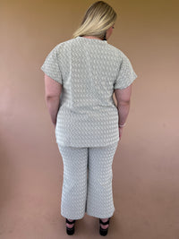 The Anna Patterned Two-Piece Set