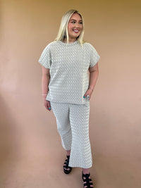 The Anna Patterned Two-Piece Set