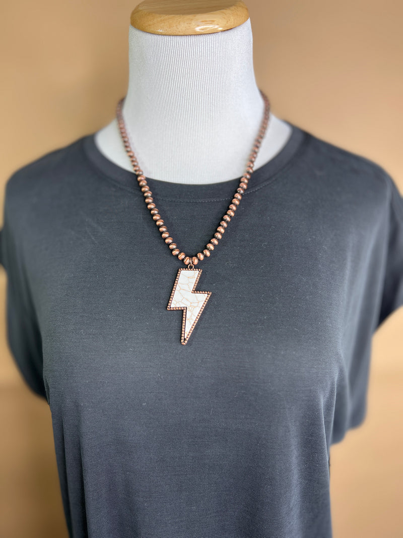 Bolt Statement Necklace