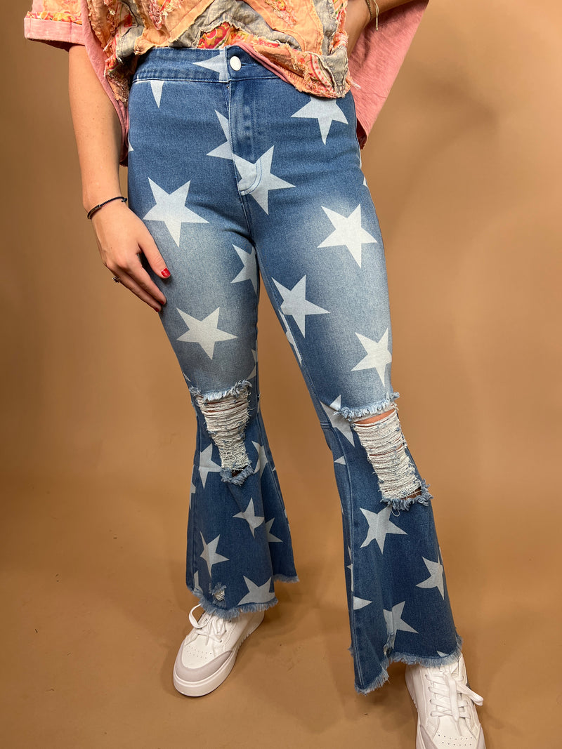 The Star Flare Jeans