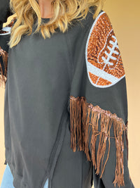 The First Down Sequin Top