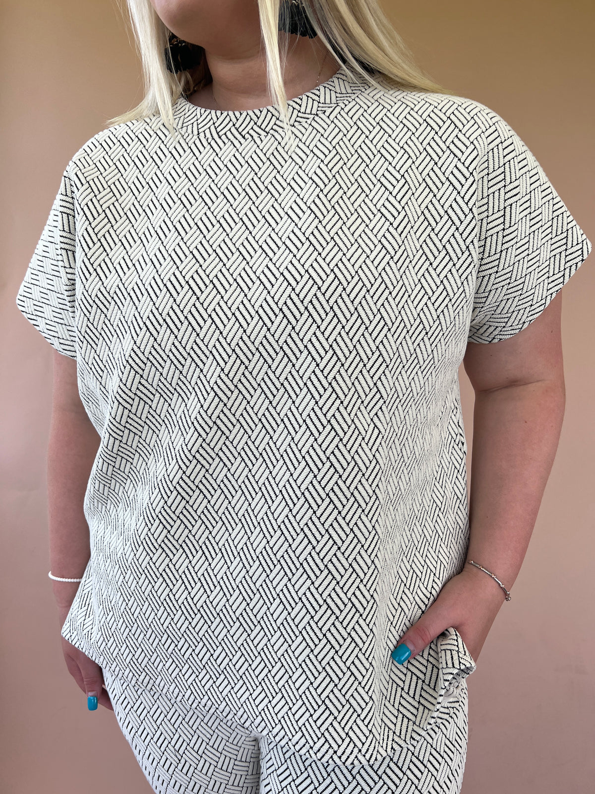 The Anna Patterned Two-Piece Set