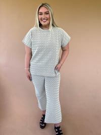 The Anna Patterned Two-Piece Set
