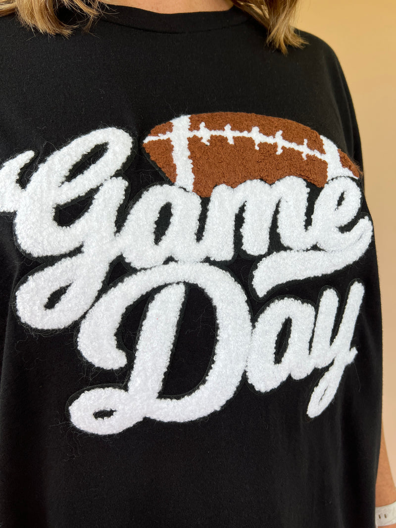 Game Day Chenille Patch Graphic Tee