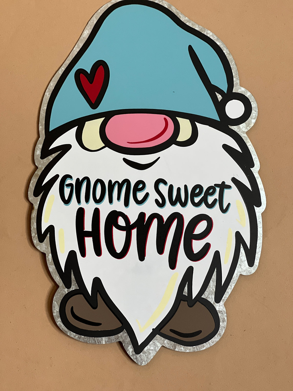 Gnome Sweet Home Yard Sign