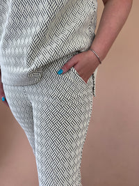 The Anna Patterned Two-Piece Set