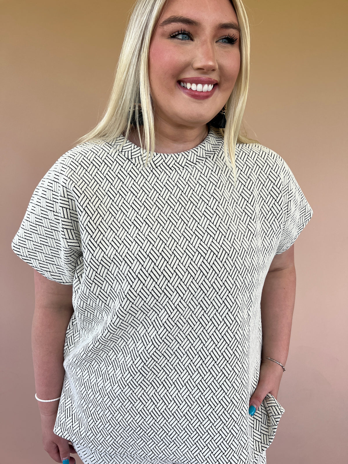 The Anna Patterned Two-Piece Set
