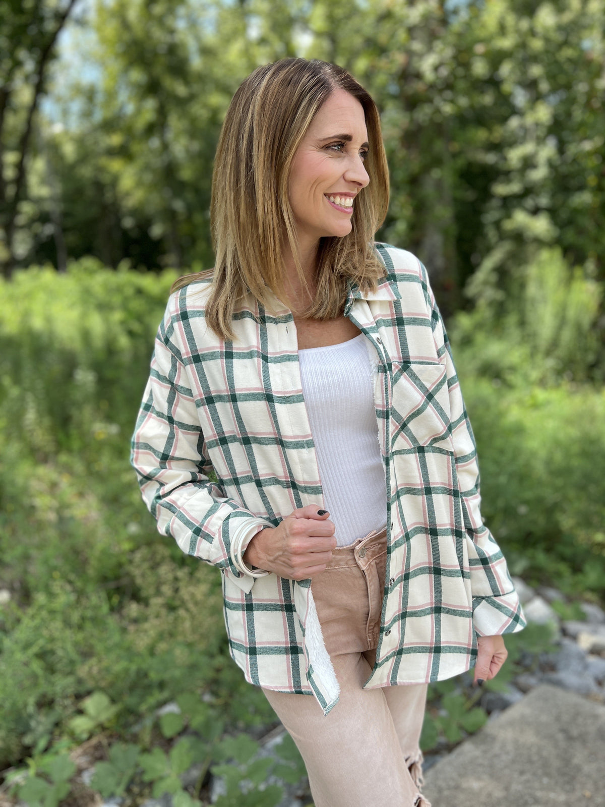 Bowling Flannel Shacket
