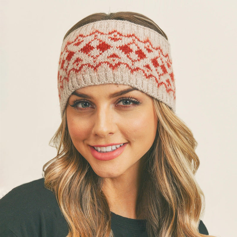Diamond Knit Headwrap