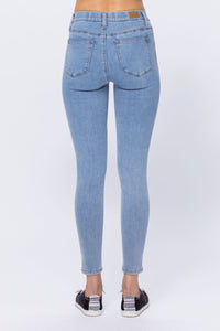 Judy Blue mid-rise pull-on skinny jeggings