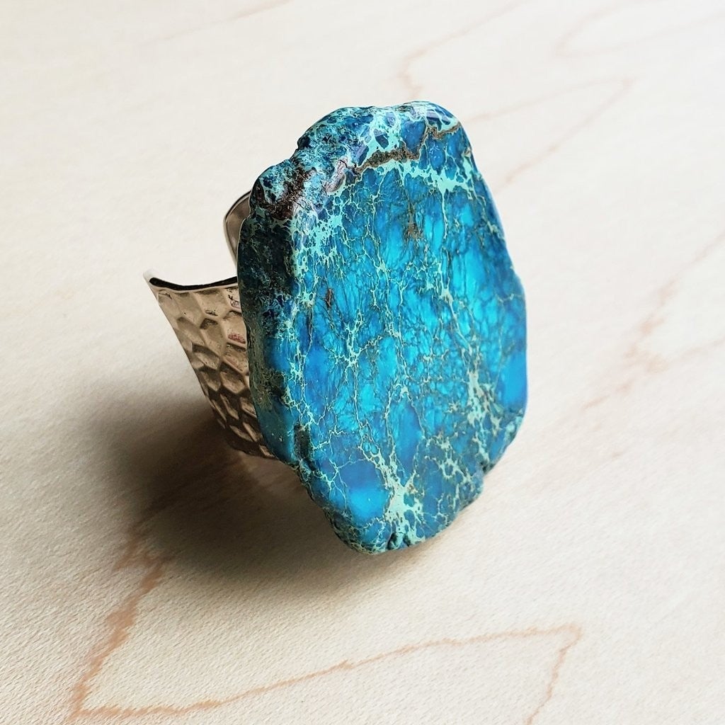 Blue Regalite Ring