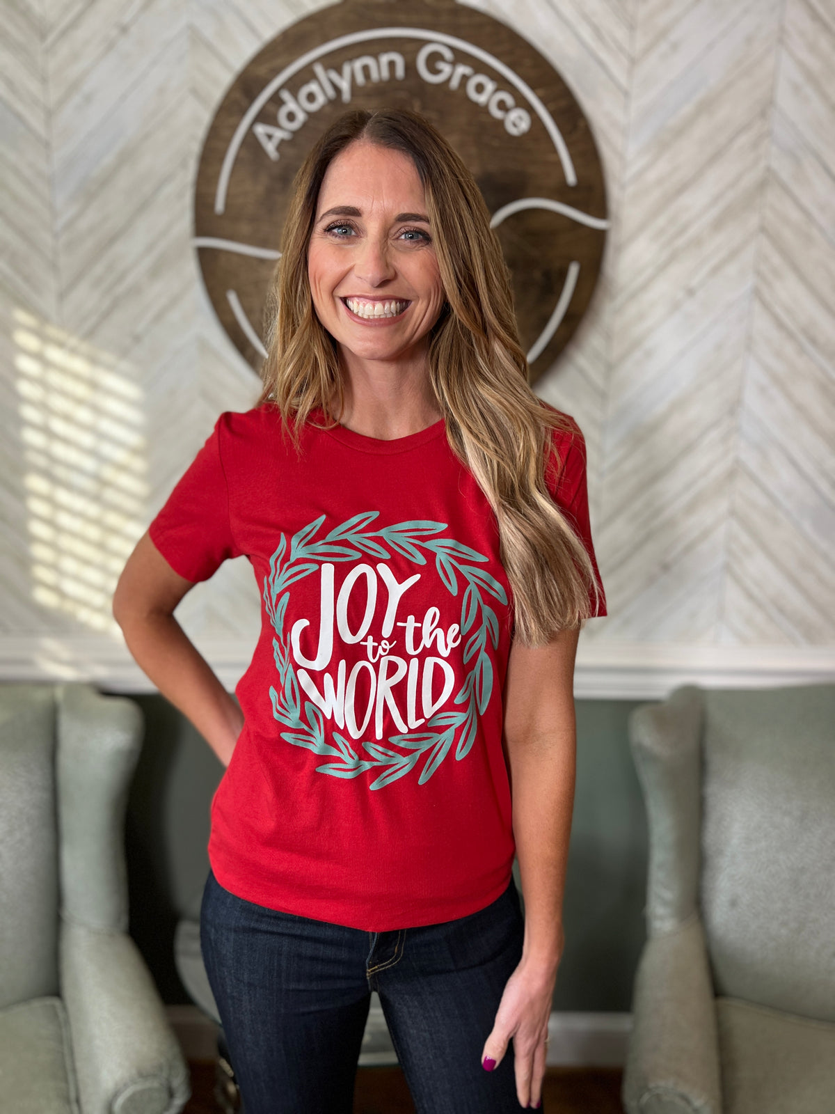 Joy to the World Graphic Tee 20D