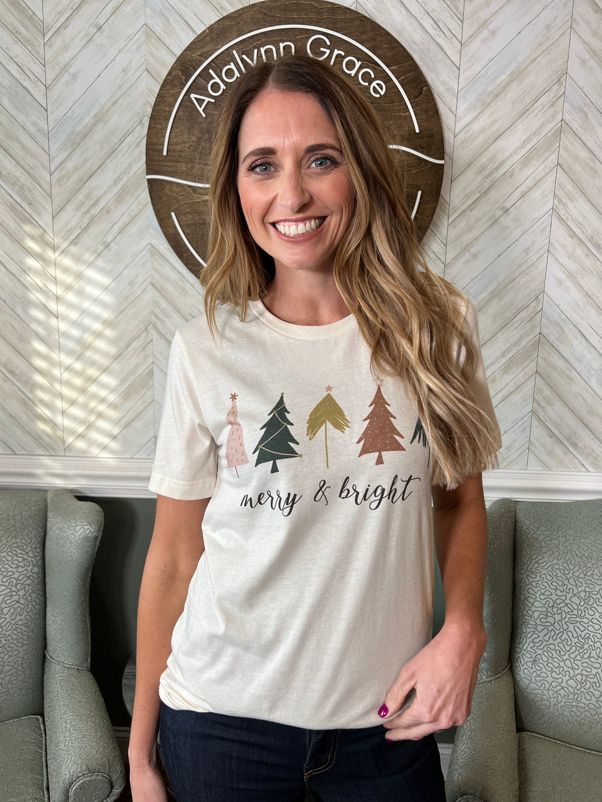 Merry and Bright Graphic Tee