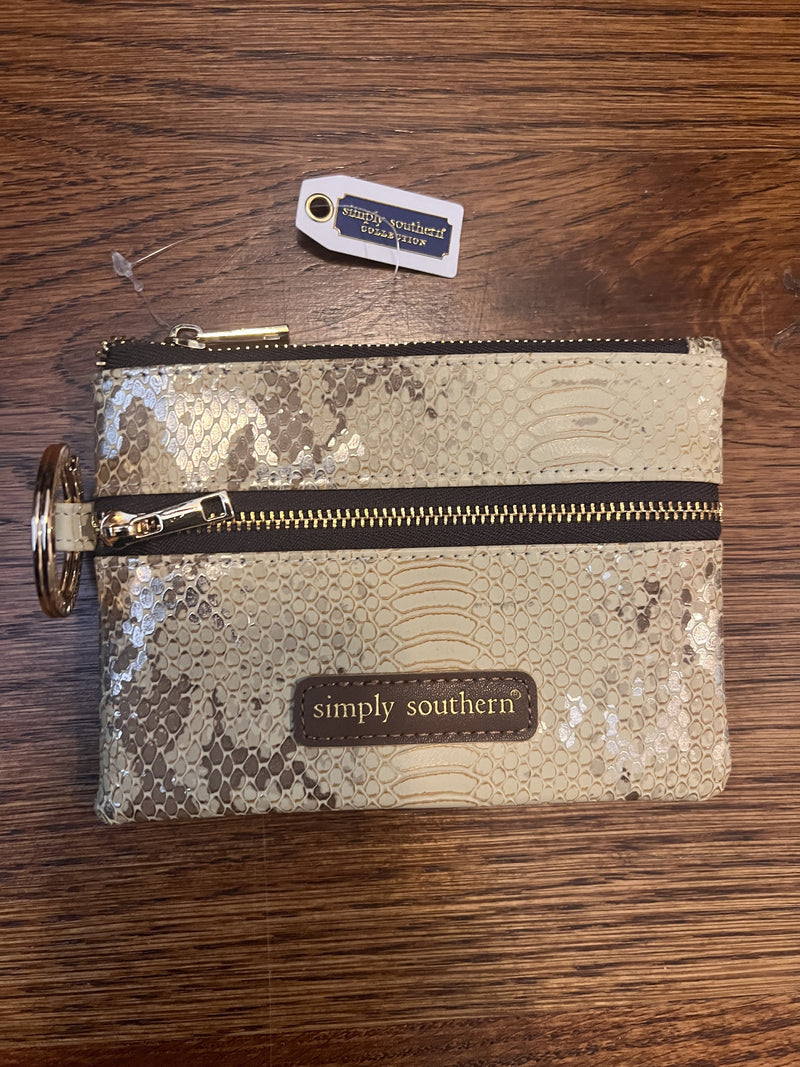 Simply Southern snake mini wallet